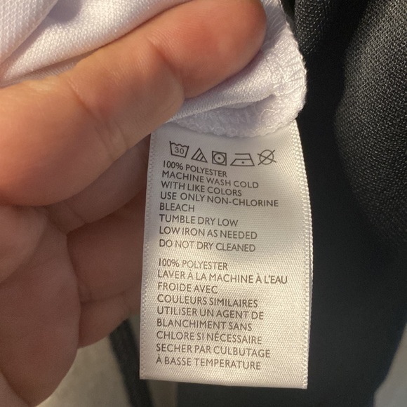 Urban Outfitters Black White‎ Cropped Pullover Top Size Medium - Picture 6 of 7